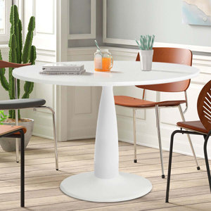 Pedestal Round Kitchen & Dining Tables You'll Love | Wayfair